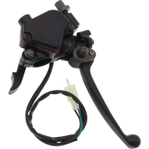 Double Brake Handlebar Thumb Controller Switch Throttle Lever for 200cc 250cc 300cc ATV Quad Bike