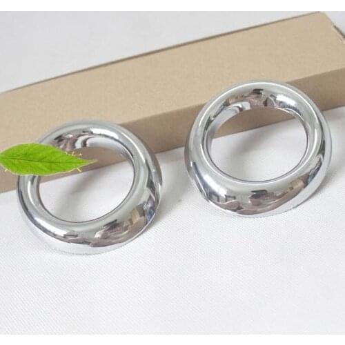 Chrome Front Fog Light Lamp Cover Trim For Mitsubishi Lancer/Lancer X/Lancer Evo 2008-2018 Car styling