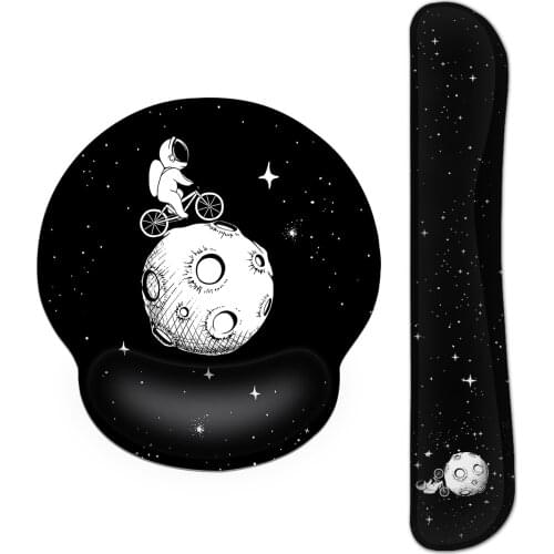 Mouse Pad with Wrist Rest for Computer Mackbook Laptop Keyboard Mouse Mat with Hand Rest Mice Pad