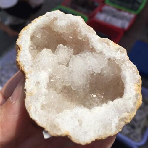 Beautiful Natural Agate Geode Slice Drusy Quartz Crystal Cluster Druzy Geode Mineral Specimen As Gifts for Home Decoration