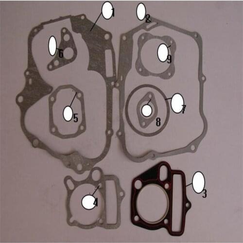 LIFAN 125CC Engine oil seal Paper gasket Cylinder gasket FOR MOTORCYCLE MOTO dirt PIT quad go kart ATV parts