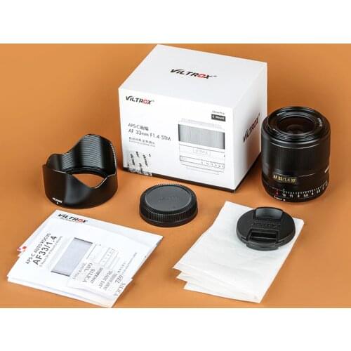 VILTROX AF 33mm AF33mm f/1.4XF Auto Focus Fixed Focus Lens F1.4 Lens for Camera Fujifilm X-mount X-T3 X-H1 X20 X-T30 X-T20 X-T10