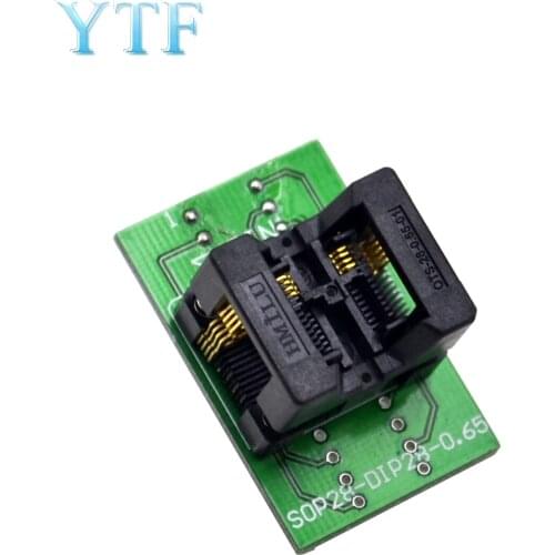 SSOP8(28)-0.65 Chip Test Stand 28-Turn DIP8 Burning Seat Ots8(28)-0.65-01