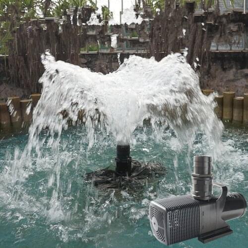 LifeTech High power high lift submersible pump water pump.Garden pond farm irrigation Landscape fish pond circulating water pump