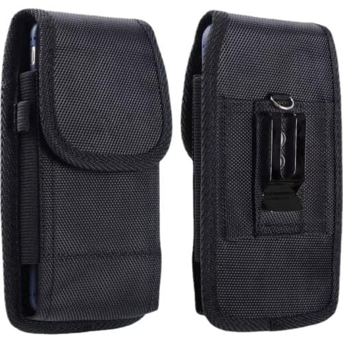 Casual Oxford Phone Pouch Fanny Pack Black Classic Belt Clip Bag Male Mini Purse Handbag Cluth Hanging Waist Storage Bag For Man