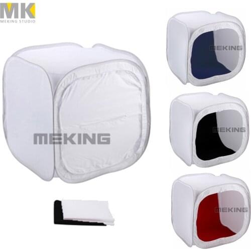 Profession Photo Studio soft box Shooting Tent Softbox Cube Box 60 x 60cm photo light tent+portable bag+ 4 Backdrops lightbox
