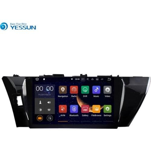 YESSUN Android Radio Car Player For TOYOTA Corolla 2013~2015 Stereo Radio Multimedia GPS Navigation With Bluetooth AM/FM