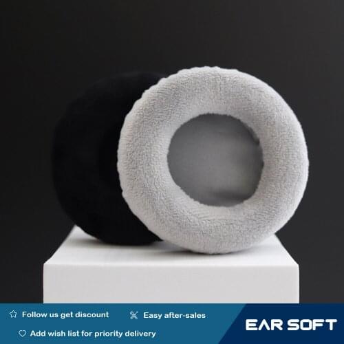 Earsoft Replacement Cushions for Philips SHL5605GY SHL5605 Headphones Cushion Velvet Ear Pads Headset Cover Earmuff Sleeve