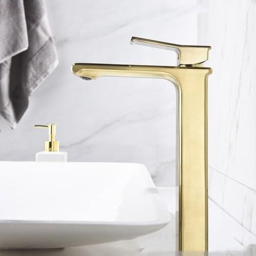 All corper Single Handle Kitchen Bathroom Basin Sink Hot and Cold Water Mix Faucets Washbasin Tap
