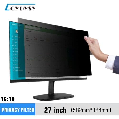 27 inch Privacy Screen Filter Anti-peeping Protector film for 16:10 Widescreen Computer 582mm*364mm