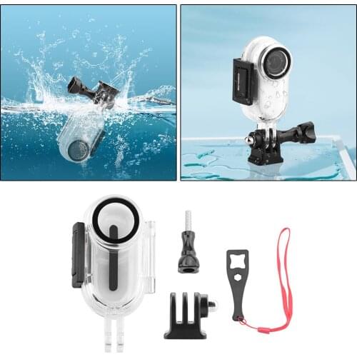 Diving Protective Case, Action Camera Waterproof Housing Shell, Underwater Diving Shell Accessories