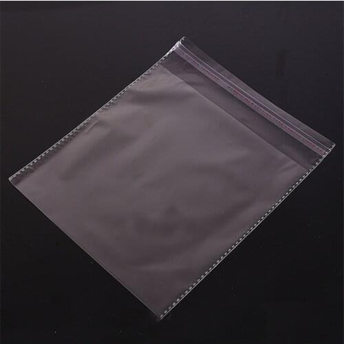 100pcs 0.05mm/0.07mm/0.09mm Free Shipping Self Adhesive Seal Bags Transparent Packing Bag OPP Bags Accessories Dust-proof Style