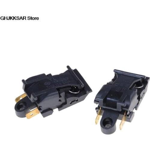 2PCS Thermostat Switch T125 250V 13A Steam Electric Kettle Parts 45x20mm 20 degree hot