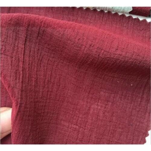 80*80 washing crepe cloth 100% cotton fabric for shirt and clothing