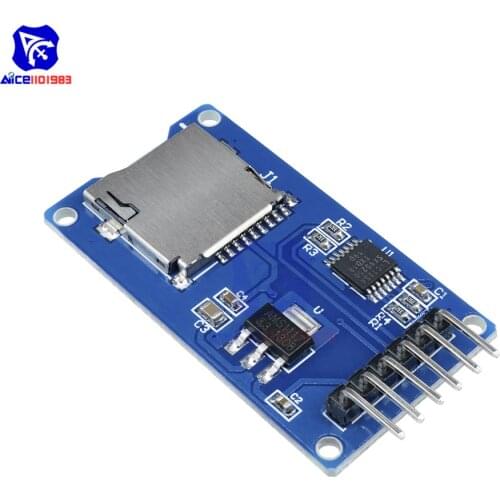 Diymore Micro SD TF Card Memory Shield Module SPI Interface for Ardiuno Micro SD Storage Expansion Board