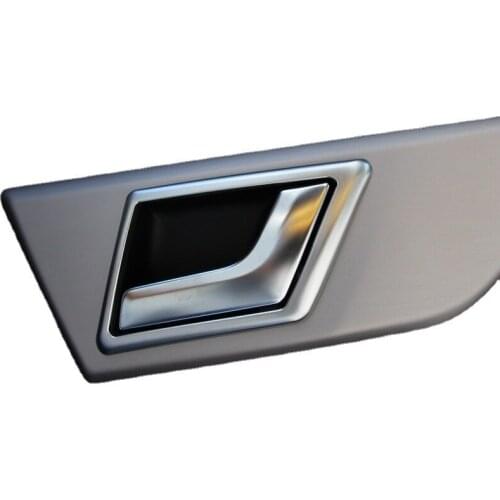 For Benz GLK Car door inner handle frame decorative bright frame Modification Automotive Interior Stickers Accessories