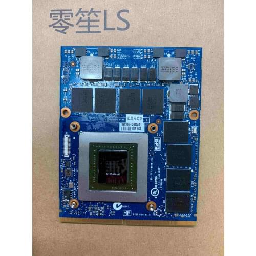 For NVIDIA GeForce GTX 880M 8GB MXM 3.0 Type B Video Card JH9PP for Alienware 17 18 Clevo Free shipping