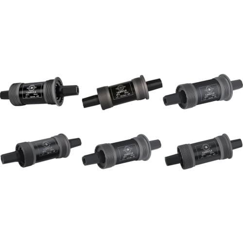 Square BB Bike Bottom Bracket 68 x 113/120/122.5/124/126/110.5mm Bicycle Square Spindle Threaded BB Repairing Bottom Brackets