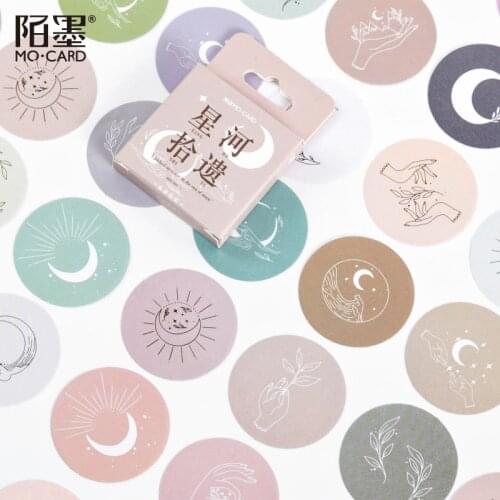 Mo.Card Star River Mini Paper Diary Sticker Scrapbooking Decoration Label Wholesale