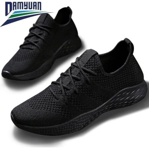 Men Sneakers Men Casual Shoes Brand Men Shoes Male Mesh Flats Plus Big Size Loafers Breathable Slip On Spring Autumn Damyuan
