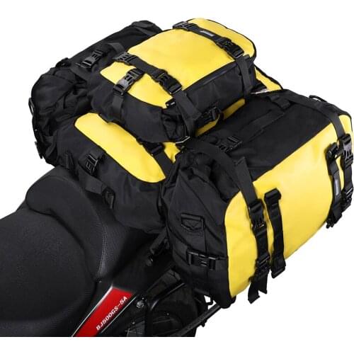 New High Quality Motorcycle Rear Seat Bag Saddle Bag Waterproof Motorcycle Bag Multi-function Motorcycle Riding Backpack