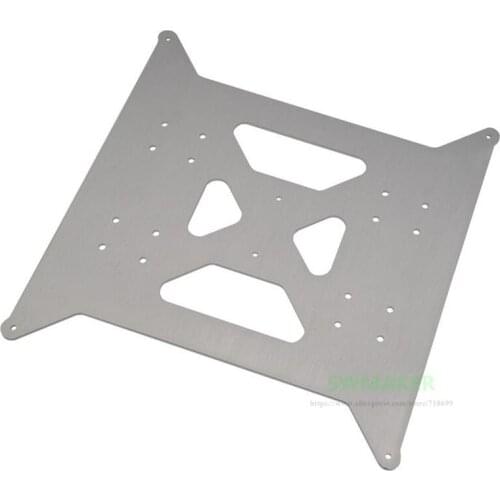 Aluminum Y carriage plate update for Flsun I3 plus 3D printers 3mm thick free shipping