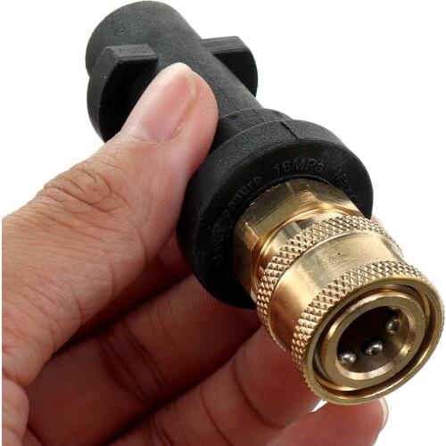 11.8mm/0.5 " High Pressure Cleaning Foam Pot Cleaning Gun Quick Adapter For Karcher K K2 K3 K4 K5 K6 K7