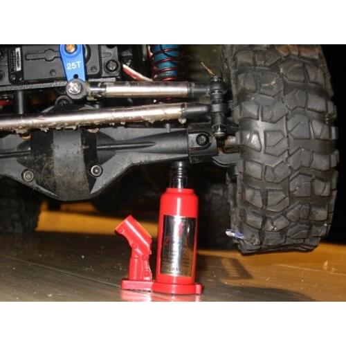 1/10 scale High Lift Jack Stands 1pcs For Tamiya RC4 Hilux Cross 6x6 Gelande II Cruiser/FJ40 Toyota CC01 F350 SCX10 Wrangler