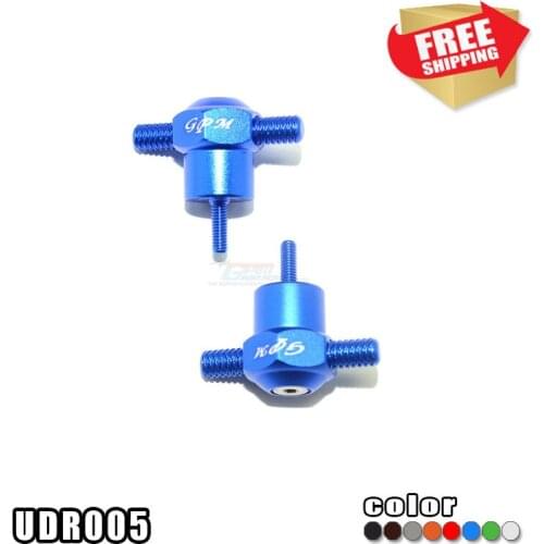 RC Parts trx 85086-4 UDR trax aluminum metal rear spare tire lock nut option parts