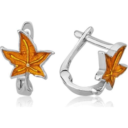 Tevuli 925 Sterling Silver Leaf Kids Tag