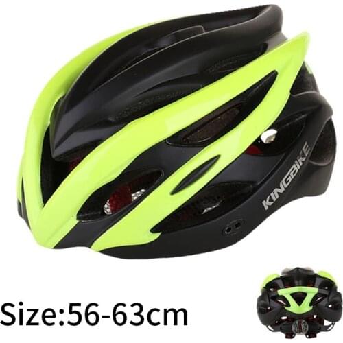 KINGBIKE Bicycle Helmet Outdoor Sport Riding Helmet Mountain Road Bike MTB Cycling Helmet With Visor Integrally Molded Helmet