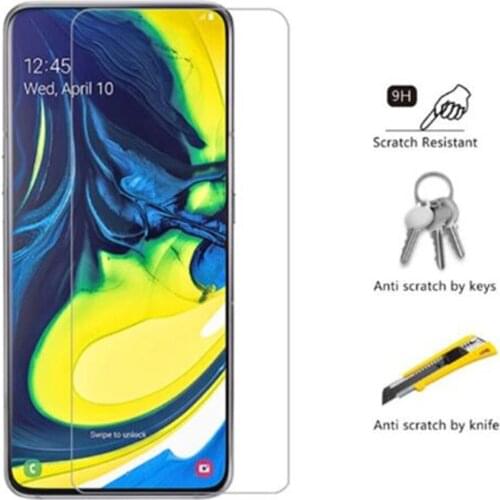 9h Protective Glass For Samsung A80 Galaxy a 80 Phone Screen Protector on samsung galaxy A 80 A80 Safety Tempered Glass
