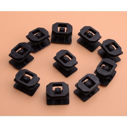 10pcs 6G1Z5410182A Car Plastic Rocker Panel Moulding Clips Fasteners 6G1Z-5410182-A Fit For Ford 500 2005-2017 2018