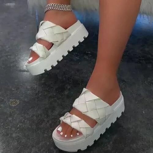 Summer Women Sandals Wedge Sandal Female Casual Slides Woman Platform Shoes Ladies Outdoor Beach Sandalias Para Mujer 2021