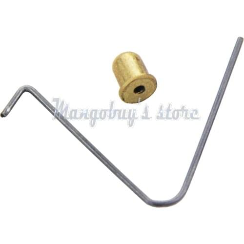 5 Pieces 4.2-8mm Push Button Spring for 12-50mm Round Tube Locking Pin Button Mounting Spring Clips for Tent Pole Awning Tube