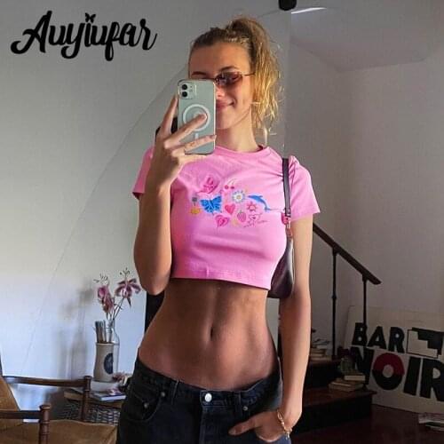 Auyiufar Womens Summer T-shirts