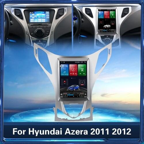 2din Android GPS Navigation Head Unit Car Radio For Hyundai Azera 2011 2012 DVD Player 2 Din Car Stereo Video Receiver