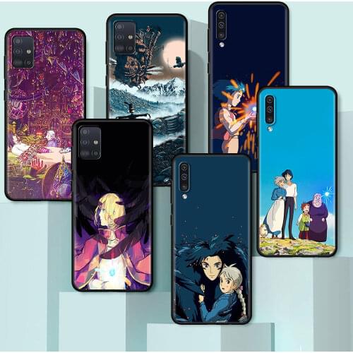 Howls Howls Moving Castle Phone Case for Samsung Galaxy A51 A71 A21s A12 A31 A41 A32 A02s A11 A72 A52 A42 5G A01 A91 Cover