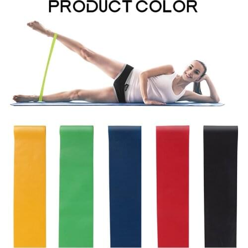 5 Colors Mini Resistance Expander Elastic Bands Yoga For Training Fitness Gym Strength Sport Rubber Crossfit Workout Equipment