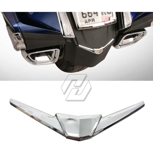 Chrome Motorcycle Rear Fender Tip Trim Case for Honda Goldwing GL1800 GL 1800 From 2018