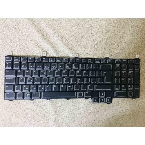 News keyboard for Dell Alienware M17X R1 R2 R3 R4 R5 R6 M18X R1 R2 R3 QWERTY BLUE RIBBON