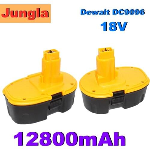 2020 New 18V 12.8Ah Ni-MH Power Tool for Dewalt DC9096 DE9039 DE9095 DW9098 DE9503 DW9096 Replacement Battery