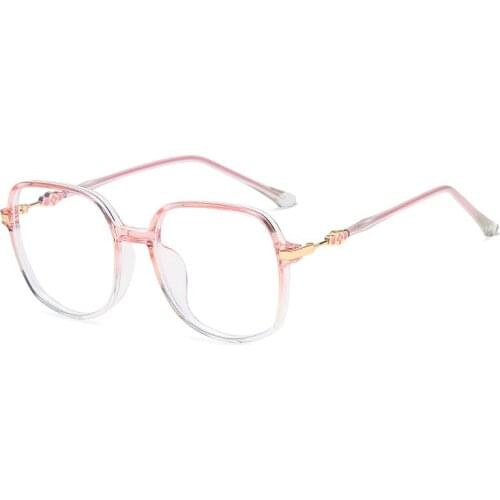 Blue Light Blocking Cat Eye Glasses Women TR90 Frame Myopia Prescription Optical Eyewear Anti Blue Light Computer Eyeglass
