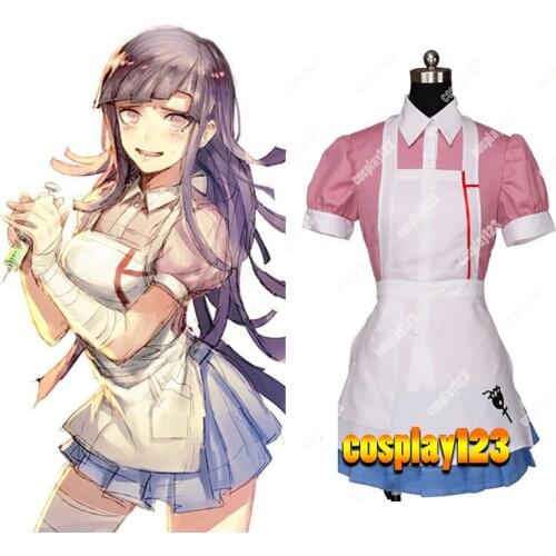 Dangan Ronpa 2 Mikan Tsumiki Danganronpa Dress Cosplay Costume