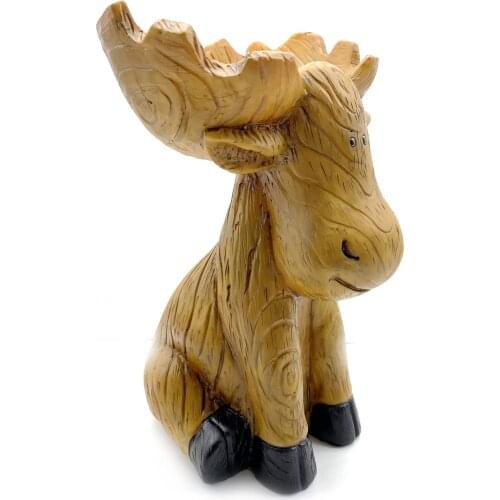 Deer Statue Resin Artware Sculpture Keys Jewelry Storage Home Office Decors