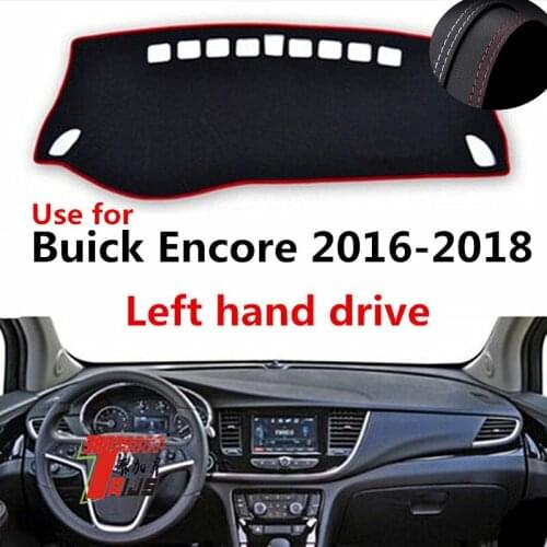 TAIJS Factory Good Quality Protective Classic Leather Car Dashboard Cover For Buick Encore 2016 2017 2018 Left hand drive