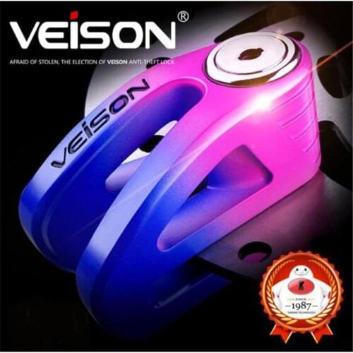 VEISON Motorcycle Lock Bike Bicycle Lock Quad Lock Scooter Anti-Prying Disk Lock Moto Padlock Motorbike Motorcycle Accessories