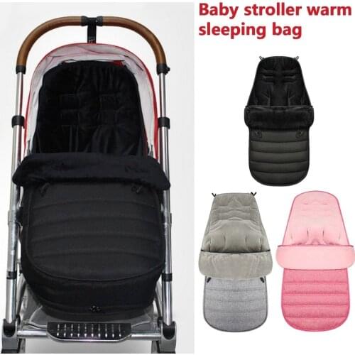 Windproof Warm Winter Baby Stroller Footmuff Foot Cover Bunting Sleeping Bag Blanket for Infant Toddlers Pushchairs Accessories