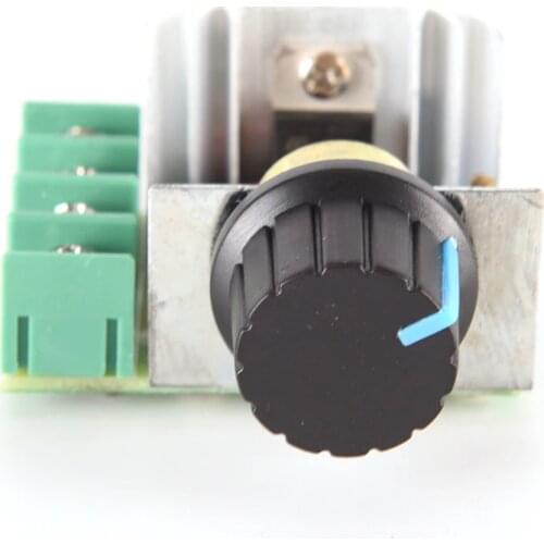 High Quality PWM 2000W AC Motor Speed Controller 50-220V 25A Adjustable Motor Speed Controller Voltage Regulator
