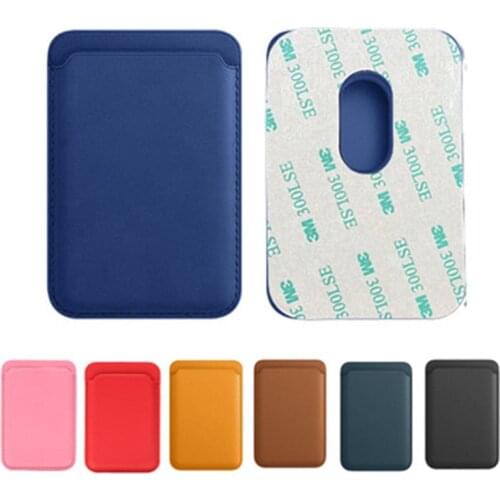 1PC Double Sided Adhesive Wallet Anti-theft Safety Blocking Sleeve Protect Case for Mobile Phone Cover Card Credit Cards Holder